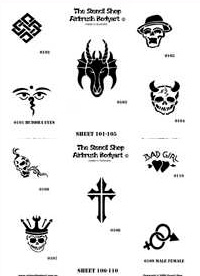 Stencils 101-110 - %%product%%
