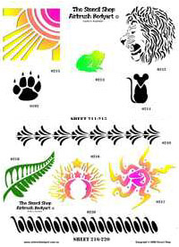 Stencils 211-220 - %%product%%