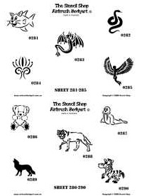 Stencils 281-290 - %%product%%