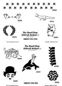 Stencils 291-300 - %%product%%