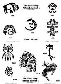 Stencils 461-470 - %%product%%
