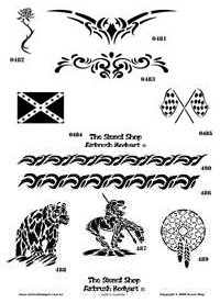 Stencils 481-490 - %%product%%