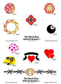 Stencils 541-550 - %%product%%