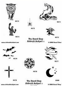 Stencils 571-580 - %%product%%