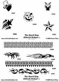 Stencils 581-590 - %%product%%