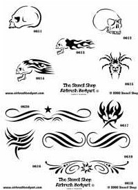 Stencils 611-620 - %%product%%