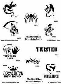 Stencils 651-660 - %%product%%