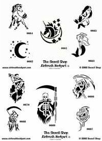 Stencils 661-670 - %%product%%