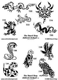 Stencils 731-740 - %%product%%